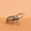Venda Quente Transfronteiriça Latão Tridimensional Alabarda Grande Pingente de Cigana Ornamento Simulação de Modelo de Inseto Pequeno Ornamento Decoração de Mesa de Escritório