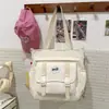 Mochila Minimalista Estilo Japonés 2025 Nueva Ligera para Estudiantes de Secundaria y Preparatoria Mochila Transparente de Moda