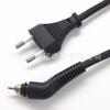 Enchufe plano estándar europeo VDE Cable de alimentación coreano KC Cable de alimentación francés alemán Enchufe giratorio para secador de pelo Base giratoria hembra