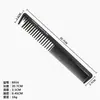 Set de Peines Transfronterizos para Barberías y Salones de Belleza, Peine para Cortar el Cabello, Peine Negro para Teñir el Cabello, Herramientas de Peluquería