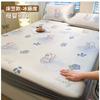 Seda de Hielo Sensación Fresca Sábana de Cama de Una Pieza Protector de Colchón Todo Incluido Colcha de Dibujos Animados para Niños Juego de Sábanas 2025 Nuevo Verano