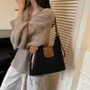 Bolso de Mano Retro Esmerilado para el Trabajo Mujeres Gran Capacidad 2026 Nuevo Otoño/Invierno Nicho Bolso de Hombro Individual Mochila Multifuncional