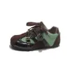 Zapatillas de otoño nuevas estilo vintage para niñas, con velcro antideslizante, suela blanda, zapatillas de entrenamiento alemanas, zapatos casuales para niños, zapatos para niños