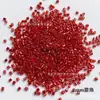 Relleno de Plata Rojo M37 Fila Juego Completo de Cuentas de Arroz, Cuentas Tubulares, Cuentas de Esquina, Cuentas Sueltas, Joyería Hecha a Mano para Bricolaje, Accesorios para Ropa Cosidos a Mano