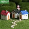 Fábrica de Artesanías Chen Jun Musgo Micro Paisaje Resina Adornos de Habitación Adornos de Plantas Mini de Dibujos Animados