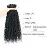 Cortina de Cabello Europea Americana Africana Transfronteriza Peluca Volumen Pequeño Juego de Seis Piezas Cortina de Cabello Fibra Química Venta Caliente Fábrica Mayorista