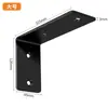 Aço Inoxidável Espessado Código de Ângulo Suporte de Tripé Suporte Suporte Suporte Laminar Suporte Fixo Suporte de Ângulo Reto 90 Graus Suporte