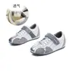Tenis de Piel Genuina para Mujer con Aumento Oculto de Altura de 4.5 cm, Nuevo Estilo Verano 2026, Zapatos Deportivos de Velcro, Versátiles Zapatos de Entrenamiento Alemanes