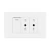 Exportación Transfronteriza Estándar Sudamericano Europeo Británico Americano Tipo 118 15A Socket de Pared Americano Tailandés USB Brasileño
