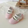 Zapatos de charol individuales para niños 2026 Primavera Nuevos Estilo coreano Versátiles Mary Janes Zapatos para niños Niñas Retro Versátiles de corte bajo Casuales