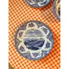Superávit na Balança Comercial Jbs Castelo Azul Porcelana Amarela Vintage Prato para Bife Prato Fundo Prato para Sobremesa de Chá da Tarde Tigela de Arroz