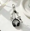 Chiyu Original Fone de Ouvido Musical Estilo NS Corrente para Celular Pingente para Mochila Personalizado Chaveiro de Nota Musical Pingente Criativo Venda por Atacado