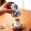 Atacado Novo Porta-Palitos Estilo Chinês para Uso Doméstico, Pote Criativo de Palitos em Forma de Cabaça, Artesanato de Tubo de Palitos de Cerâmica de Alta Estética