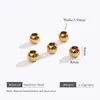 Cuentas de Cubo Chapadas en Oro que Conserva el Color Cuentas Facetadas Cuentas de Esquina Cortada para Manualidades Cuentas Sueltas Accesorios para Joyería Cuentas de Flor Cortada Doradas Cuentas Espaciadoras de Posicionamiento