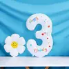 Fiesta de Cumpleaños Infantil Decoración Digital de Globos Suministros para Fiesta Día del Niño Diseño de Lugar para Fiesta de Cumpleaños Exterior