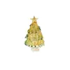 Bestseller transfronterizo hecho a mano de vidrio 6.5cm adorno para árbol de Navidad artesanía de vidrio decoración creativa de escritorio regalo