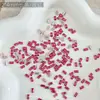 Decoraciones coloridas para uñas tipo mini rectángulo de circón, pedrería brillante en forma de cruz, decoraciones largas para uñas con fondo plano biselado