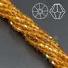 Contas pontiagudas de cristal para acessórios de joias DIY 3/4mm contas de vidro contas soltas acessórios criativos feitos à mão Contas de diamante