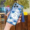 Adecuado para fundas de teléfono móvil Wiko, con diseño de campana texturizada y borla, estilo líquido simple, elegante disipación de calor, estilo femenino de dibujos animados, nuevo modelo de funda suave