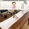 Tela para Cubrir Guqin con Pintura Tradicional, Cubierta para Instrumento Musical, Cubierta para Guzheng, Accesorios para Guzheng, Tela de Cubierta Estilo Chino Nuevo, Una Pieza al por Mayor