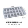 Molde epoxi de cristal diy molde de silicona mahjong de un color Amazon hot push