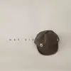 Gorra Suave para Bebé con Visera Elegante Bordada Sombrero de Sol Moda de Verano para Bebé Gorra de Béisbol Lavada Moderna