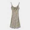 Vestido Curto Floral com Suspensório 26 Verão Slim-Fit Que Faz Você Parecer Mais Alto e Magro Vestido para Pausa para o Chá 1341238003