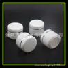 50g botella de crema para anillo de plata caja de accesorios para botella de crema con borde plateado caja de tarro de crema caja de tarro para ungüento botella de cera para el cabello tarro de mascarilla para el cabello