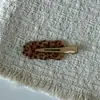 Presilhas de cabelo com degradê estilo retrô, perfeitas para prender franjas e cabelos laterais; presilhas bico de pato, um design novo e único com um toque sofisticado e de alta qualidade, ideais para penteados de outono e inverno.