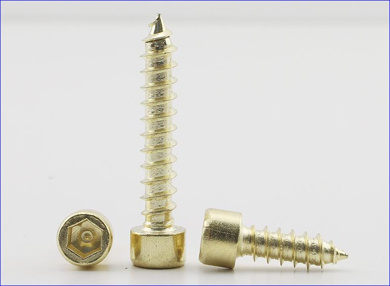 304不锈钢金色圆柱头内六角自攻螺丝 (2).JPG