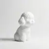 Produto Novo Transfronteiriço Miniatura de Cachorro Ursinho Fofo Impressa em 3D Decoração de Estante de Sala de Estar de Casa Estátua de Mesa