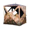 Tienda de Camuflaje para Acampar al Aire Libre para Observación de Aves Parasol Caza Camuflaje Apertura Vertical Tienda de Caza Senderismo