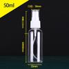 Frasco Borrifador 30ml Frasco Pequeno Névoa Fina Tampa de Rosca Frasco Borrifador de Plástico Transparente Frasco Hidratante Fabricante de Frascos Borrifadores Atacado