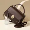 Bolso de mujer moderno y elegante, versión coreana del nuevo modelo 2026 inspirado en Chanel, bolso cruzado texturizado, bolso pequeño práctico y elegante para el uso diario de la mujer