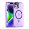Adecuado para funda de teléfono móvil Apple 14 funda de succión magnética iphone14pro 14ProMax anticaída SE4/16E tacto piel esmerilada