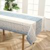 Mantel desechable transfronterizo con estampado de polvo dorado, decorativo, desechable, de PEVA, grueso e impermeable.