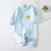 Mono de terciopelo suave para bebé, Mameluco de manga larga para primavera y otoño, Ropa para recién nacidos, Pijama base para bebé, Ropa para casa