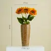 Jarrón de Cerámica Retro Shumen Jarrón de Cerámica Sala de Estar Arreglo Floral Adornos Paquete de Flores Artificiales Lujo Accesible Utensilios Hidropónicos de Alta Gama