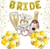 Amazon Casamento Balões de Letra para Noiva Festa de Despedida de Solteira Conjunto de Decoração de Casamento Festa da Futura Noiva