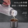 Termo de Titanio Puro de Gama Alta Nuevo Pantalla de Temperatura Taza para Té Estofado Hogar Gran Capacidad Oficina Preparación de Té Taza de Titanio Fuera de Casa Tetera para Té Estofado