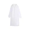 Impermeable Portátil para Viajes al Aire Libre para Hombres y Mujeres, Poncho de Lluvia Grueso Ligero de Eva Largo No Desechable para Adultos para Lluvia Fuerte