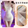 Chaomu Deseo Puro Chica Caliente Camisón de Encaje Lencería Sexy Exponiendo Pechos Profundo V Nalgas Uniforme Set de Pijama