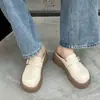 Verano 2025 Nuevo Estilo Plataforma Suela Alta Aumenta Altura Moda Versátil Zapatos Bocken Puntera Cerrada Medias Zapatillas Bocken para Mujer
