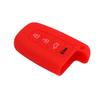 Adequado para a moderna sonata inteligente de 4 teclas oito modificada versão atualizada de uma tecla de partida sem chave bainha de silicone móvel