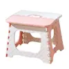 Taburete Plegable Portátil para Niños, Grueso para Uso Doméstico al Aire Libre, Taburete de Plástico Portátil que Aumenta la Altura para Adultos