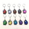 Among Us Cute Personalidade Silicone Chaveiro Space Wolf Kill Among Us Jogo Periférico Pingente
