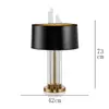 Lámpara de Mesa de Vidrio Decorativa para Sala de Estar, Lámpara de Mesita de Noche para Dormitorio, Lámpara de Diseñador de Lujo Minimalista Nórdico, Modelo Creativo