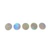 Código láser anti-falsificación etiqueta braille en relieve etiqueta adhesiva de papel recubierto con bronceado holográfico UV