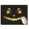 Alfombrilla de Ratón de Halloween Murciélago Calabaza Juego Teclado Divertido Pad Regalo Práctico