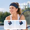 Nueva diadema deportiva ancha de alta elasticidad para yoga y fitness, transpirable, que absorbe la humedad, que absorbe el sudor, pañuelo deportivo para atar el cabello para correr para mujeres